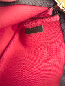 LOUIS VUITTON Damier Ebene Canvas Mini Pochette Accessoires