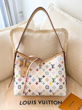 Load image into Gallery viewer, LOUIS VUITTON 2025 LV x TM Takashi Murakami CarryAll PM Monogram Shoulder Bag
