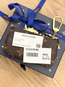 LOUIS VUITTON 2024 Monogram Cles Chain Key Pouch