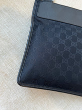 Load image into Gallery viewer, GUCCI Unisex GG Monogram Messenger Crossbody Bag / Black
