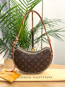 LOUIS VUITTON 2024 Monogram Croissant MM Shoulder Bag