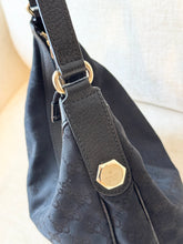 Load image into Gallery viewer, GUCCI GG Monogram Canvas Medium Charmy Hobo Bag / Black
