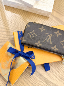 LOUIS VUITTON 2022 Monogram Cles Chain Key Pouch