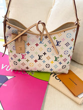Load image into Gallery viewer, LOUIS VUITTON 2025 LV x TM Takashi Murakami CarryAll PM Monogram Shoulder Bag
