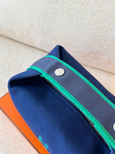 HERMÉS Bride-a-Brac PM Case / Marine Blue