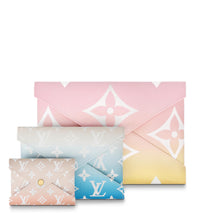 Load image into Gallery viewer, LOUIS VUITTON 2021 Monogram LIMITED EDITION Summer Collection Large Pochette Kirigami Pouch
